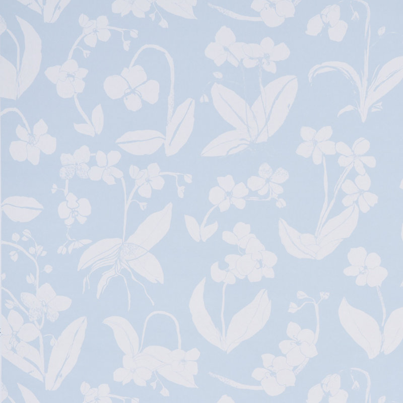 Schumacher x Hera Ford Orchids Have Dreams Wallpaper, Sky