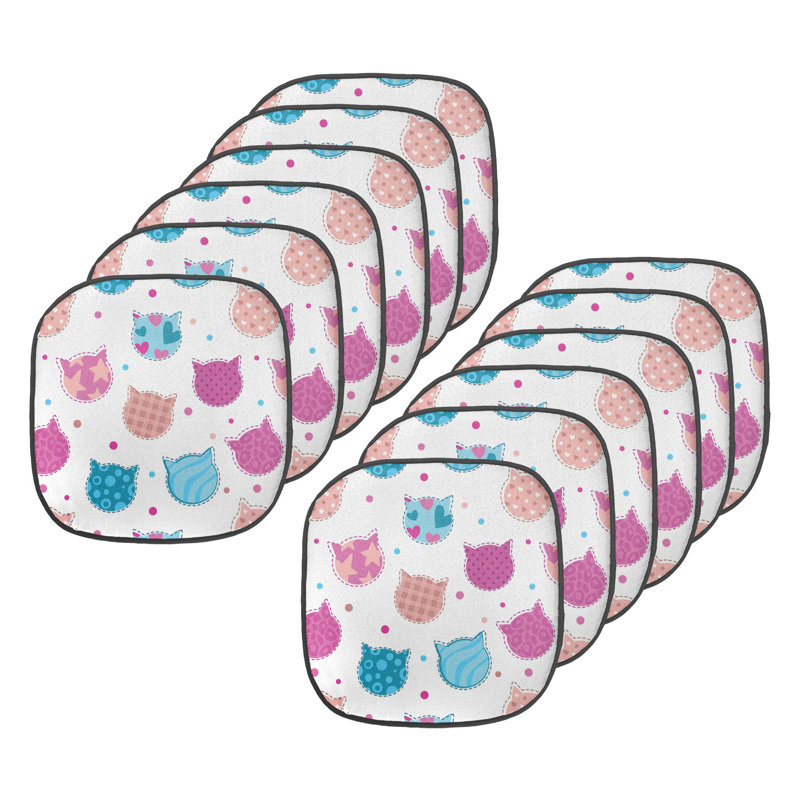 Coussin de siège papillon