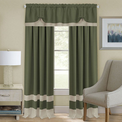 Lamesa Semi Sheer Curtain Single Panel