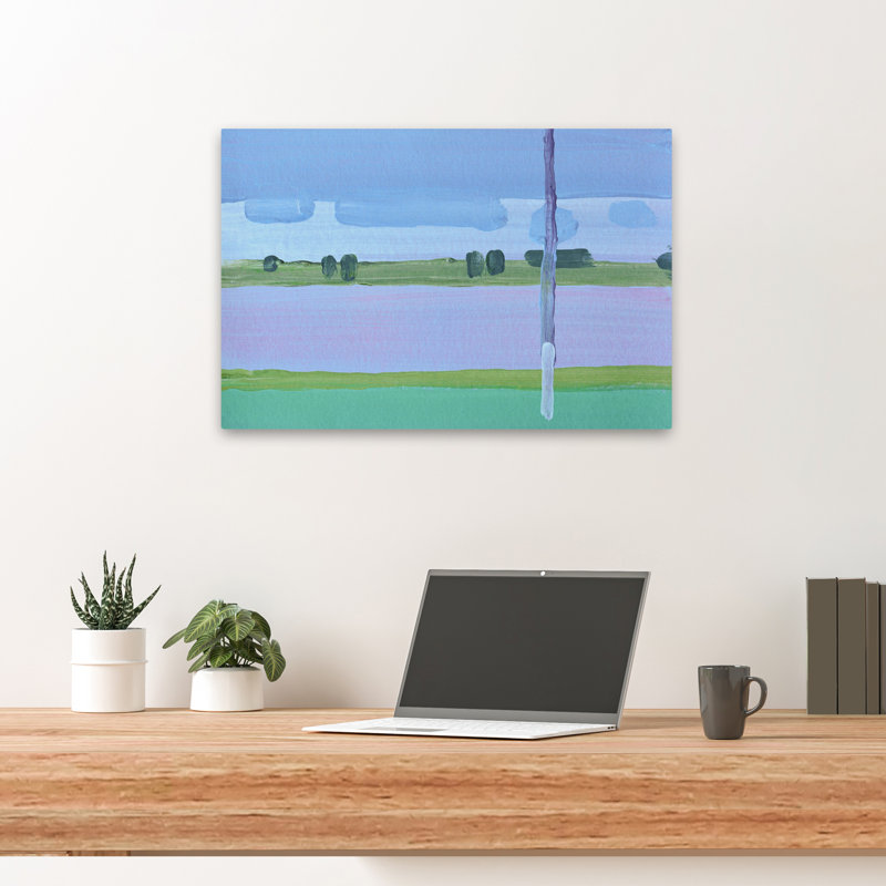 Estuaire - Paysages, art minimaliste, H 16 po x l 24 po