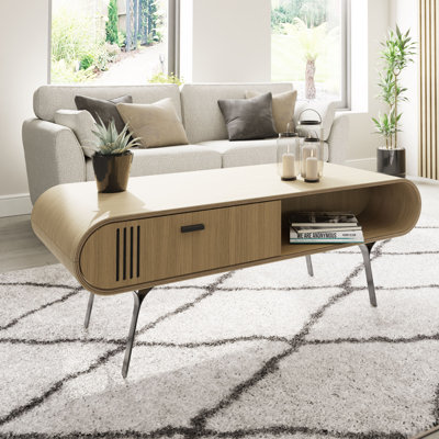 Four Leg Coffee Table with Storage