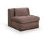 Chaise modulaire sans accoudoirs en tissu chenille Vredenburgh-771512068