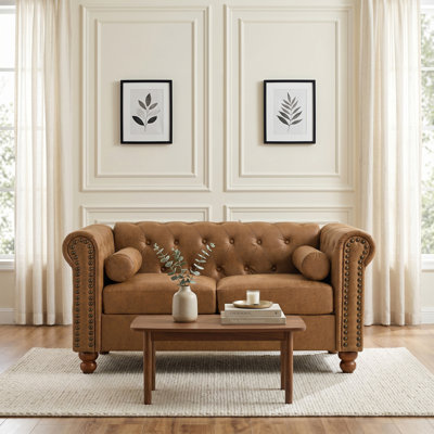Gotlind 2 - Piece Tufted Chesterfield Sofa and Loveseat Living Room Set