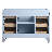 Gerwyn 48'' Single Bathroom Vanity with Stone Top-81491286-81491114