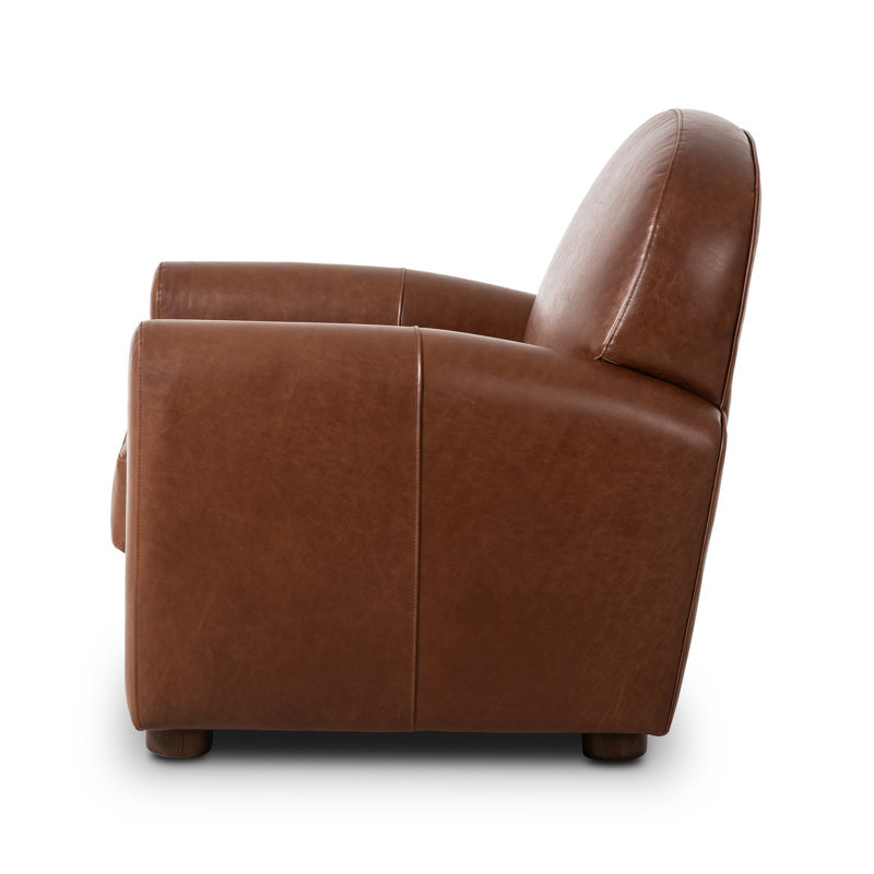 Draper Upholstered Chair, Dulane Mahogany