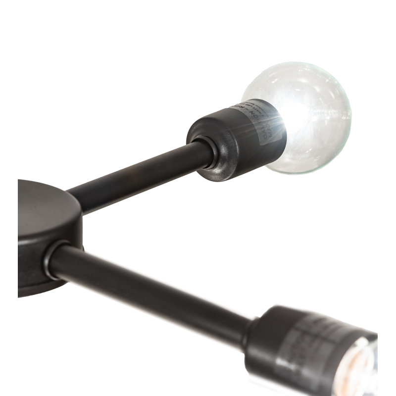 Kovin 8 - Light Dimmable Sputnik Modern Linear Chandelier