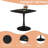 Modern Black Tulip Dining Table