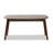 Cronin Polyester Blend Upholstered Bench-220502407