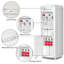 Gymax White Free Standing Top Loading Water Dispenser