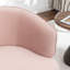 Fauteuil demi-tonneau pivotant rembourré Tybias-614981183