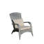 Chaise de patio avec coussins-218782784