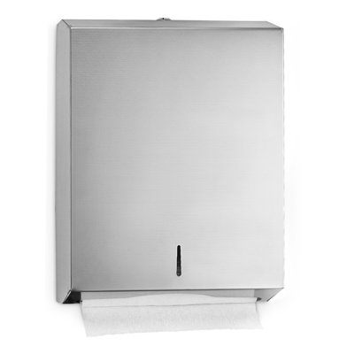 Commercial Stainless Steel C-Fold/Multi-Fold Paper Towel Dispenser