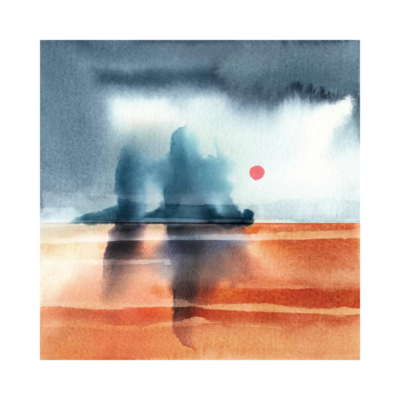 Abstract Landscapes VI by Marco Gonzalez - Painting on Canvas, Wrapped Canvas, 66.04cm H x 66.04cm W x 1.91cm D