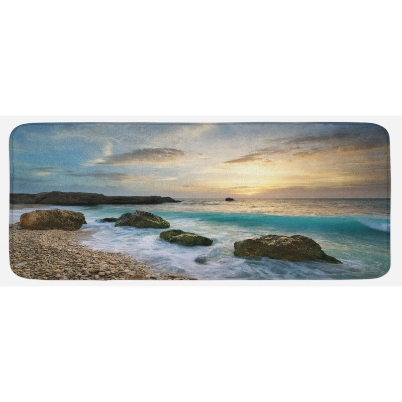 Tapis de cuisine ocean