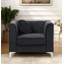 Chaise en velours de suède Tetouan-1010094681-1036913361
