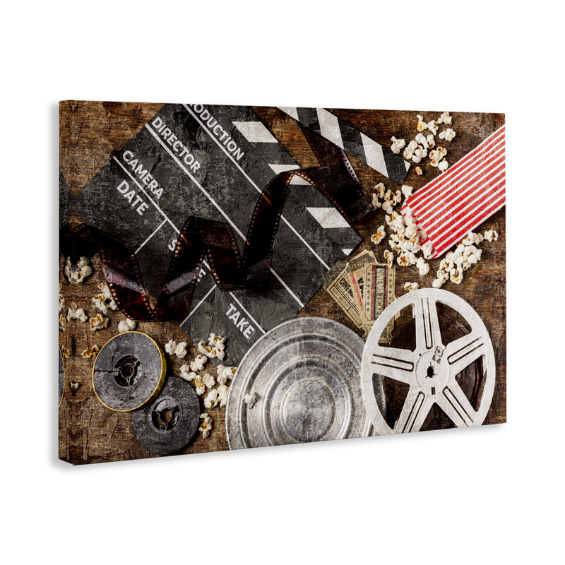 Art mural sur toile, cinéma par Still Life, H 30 po x l 45 po