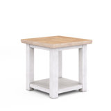 Mercury Solid Wood End Table