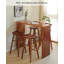 Table de bar longue en bois massif de style médiéval-689456579