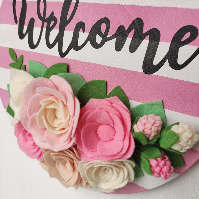Handmade Plants & Flowers Solid Wood Wall Decor