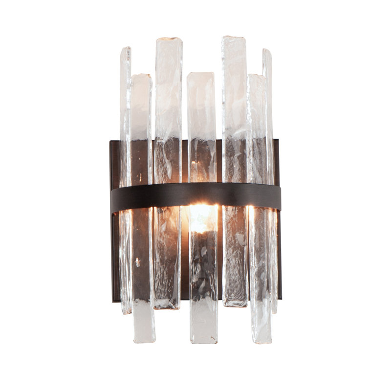 Steel Flush Mounted Sconce