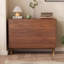 Armoire d'appoint en noyer massif