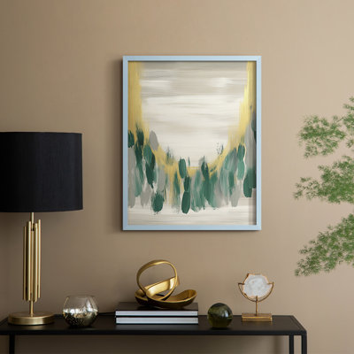 «Christmas Holiday Art» CCLIV, reproduction d'art encadrée - bois massif