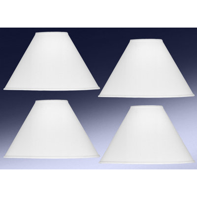11'' H x 19'' W Linen Empire Lamp Shade