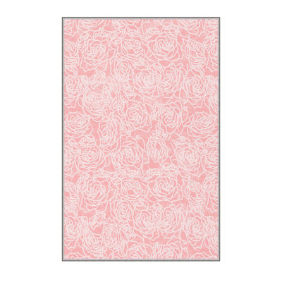 Tapis tissé antibactérien (impression numérique 3D) 4,0 x 5,9 pieds, 100% polyester, hauteur du velours: 0,3 pouce | Dessous en PVC feutre antidérapant, lavable à la machine, parfait pour le salon et la chambre à coucher