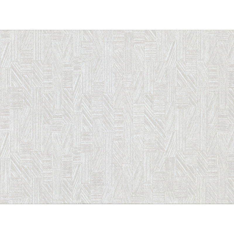 Rouleau de papier peint L 27 pi x l 27 po Shumaker, Blanc