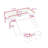 Twin-Size Loft Bed With Climbing Frame, Slide, And Creative Chalkboard-750392282