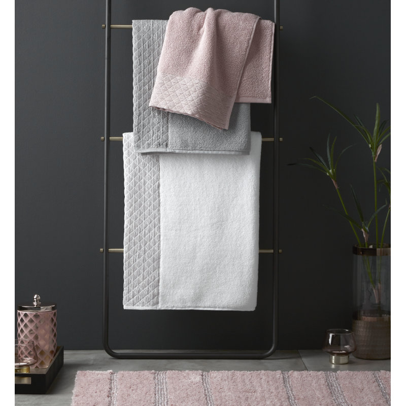 Zero Twist Sparkle Towel Chemical-free and Sustainable Single, Blush