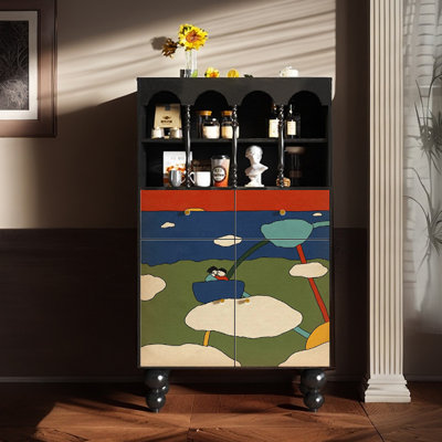 Armoire moderne et multifonctionnelle en bois