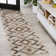 Aydon High-Low Pile Neutral Diamond Kilim Brown/Ivory Indoor/Outdoor Rug