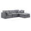 Canapé modulaire en L 4 pièces Itala-94482369
