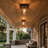 Bronze Outdoor Flush Mount