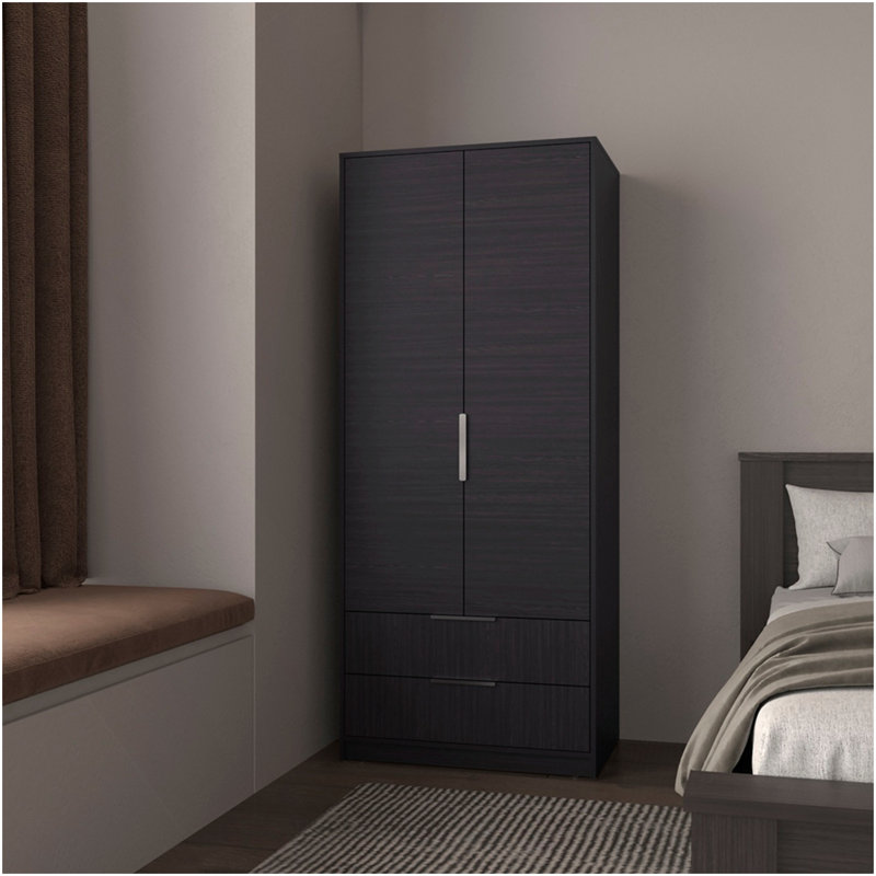 Armoire Trappe, chambre, noir