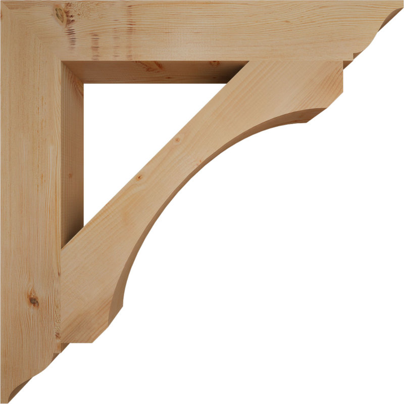 Support lisse Legacy, Sapin de Douglas, H 40 po x l 5,5 po x P 40 po