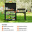 Chariot de préparation Blackstone On-the-Go avec conception pliable pliable