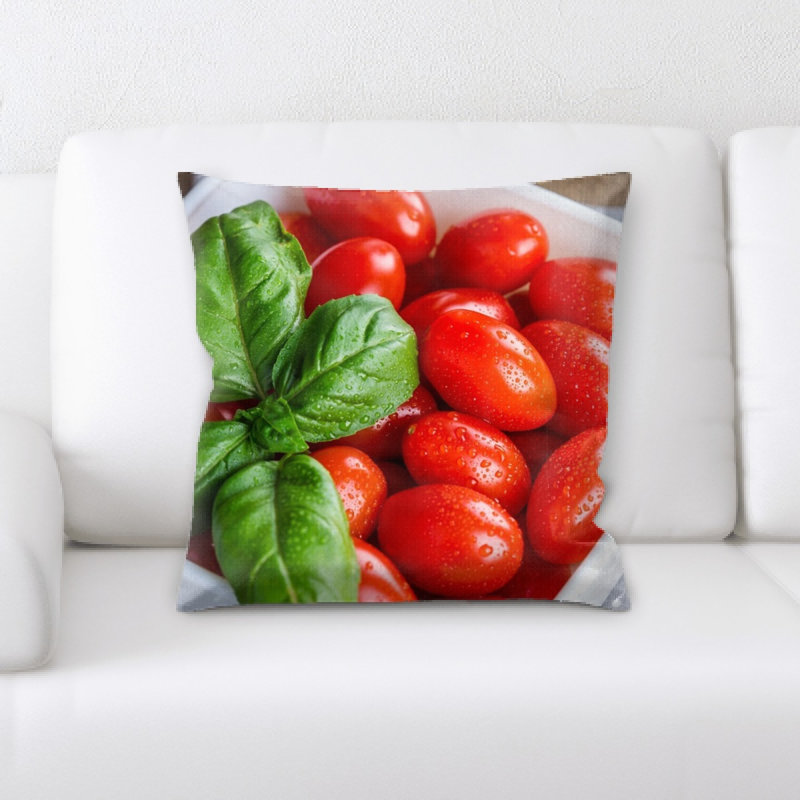 Tomatoes Throw Pillow