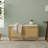 Natural Oak Medium Rattan Entry Shoe Bench,Padded,Solid Wood Legs,Double Door,2-Tier Adjustable Shelf-891196428