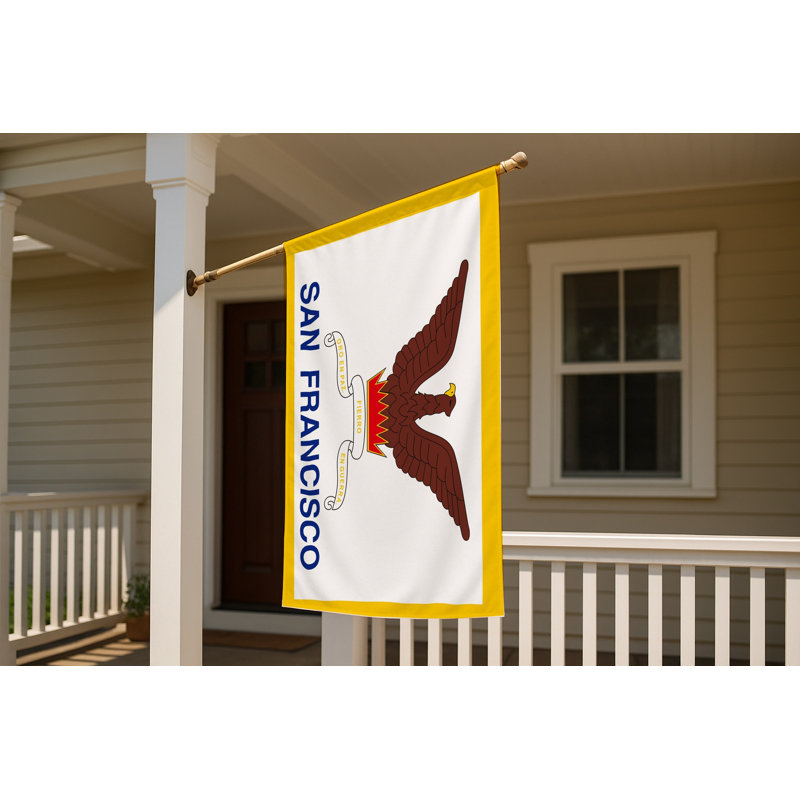 Drapeau de la ville de San Francisco - drapeau extérieur, H 36 po x l 60 po