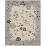 Floral Area Rug