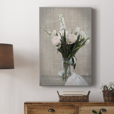 Farmhouse Bouquet II -Gallery Wrapped Cavas