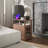 Functional End Table with Charging Station, Offering Hidden Storage and Open Shelf for Easy Organization in Living Spaces-1877133828