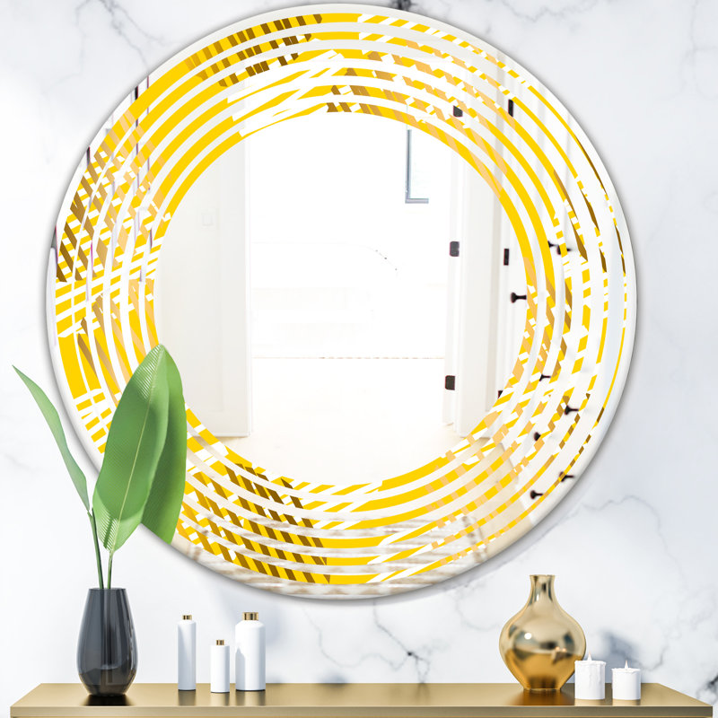 Miroir mural Wave, H 31,5 po x l po
