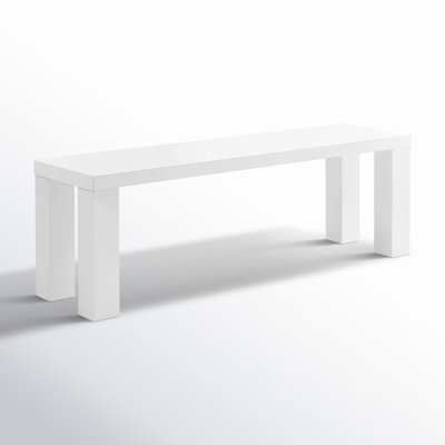 Carson 57" W Wood Dining Bench