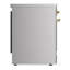 Cuisinière à induction 30 pouces avec 4 éléments à induction en acier inoxydable Majestic III Series (garniture laiton)-124828609-124828610