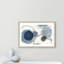 Infini indigo - Art encadré autoportant-64072739-64072743