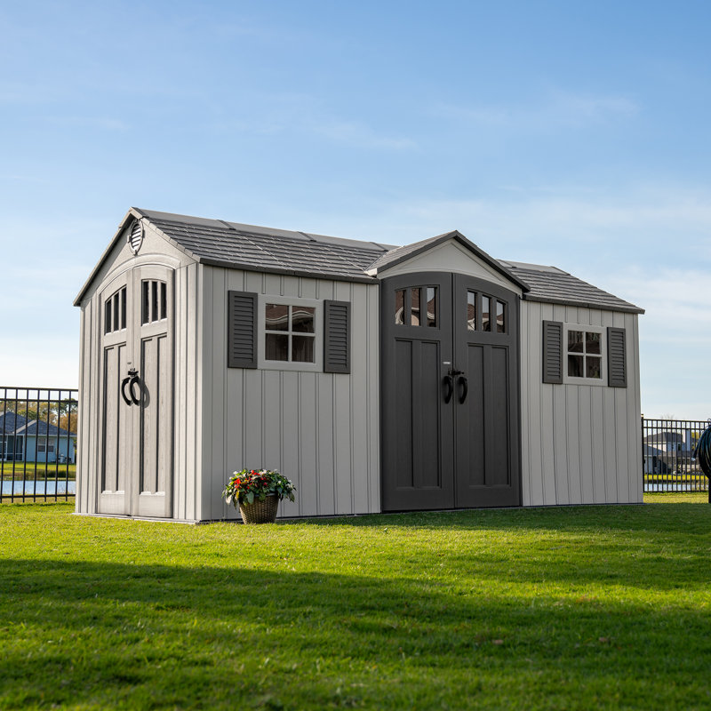 Lifetime Dual Entry 15’ X 8’ Shed