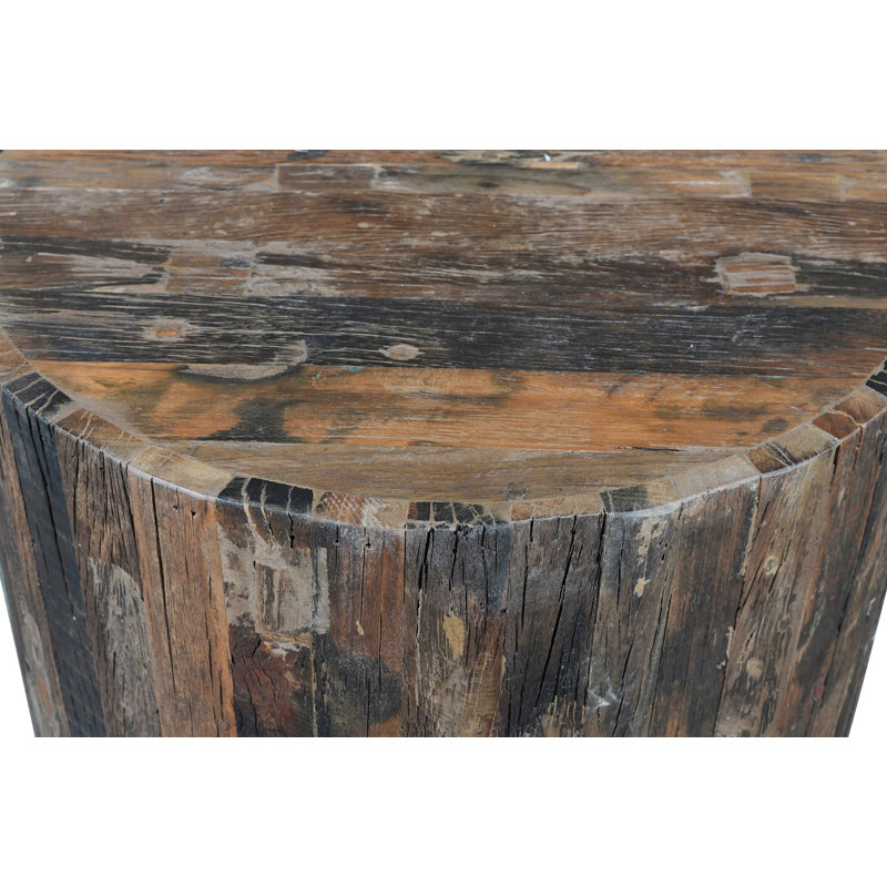 Table basse en bois Dia, H 18 po x L 24 po x l 24 po